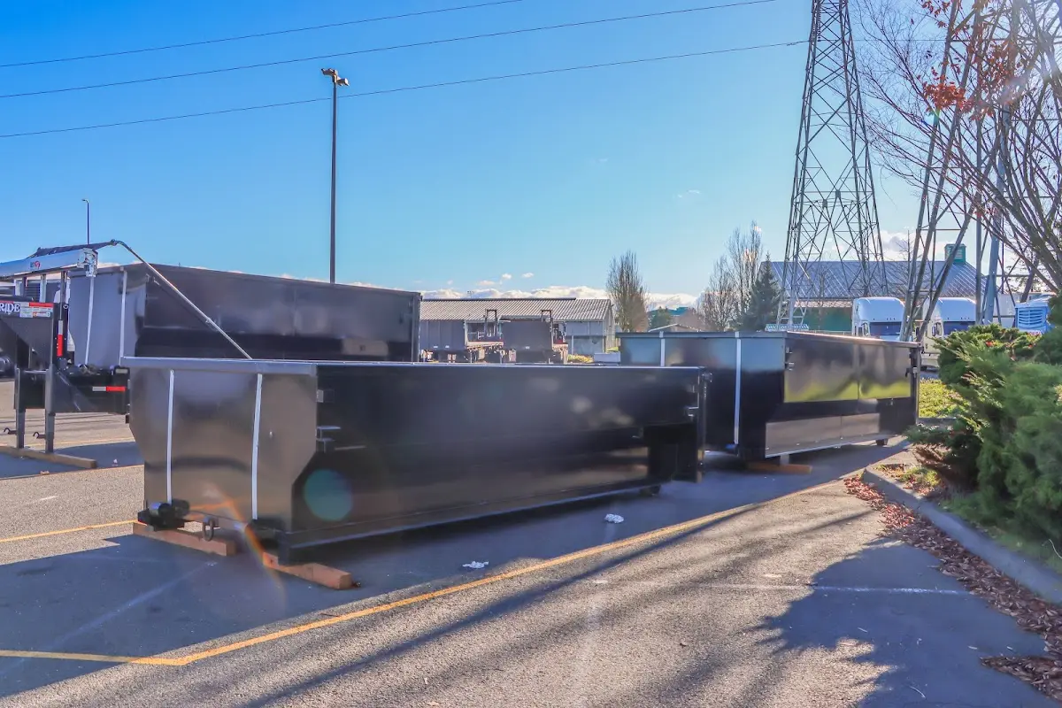 Professional dumpster rental and junk removal service in Morton